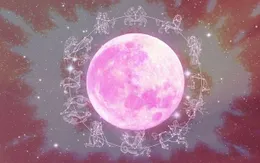 Trăng tròn dâu tây thắp sáng bầu trời tháng 6