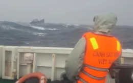Vùng Cảnh sát biển 2 cứu nạn thành công 3 tàu cá trong bão số 1