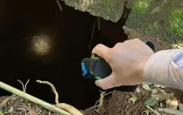 Phát hiện “hố tử thần” trong vườn nhà dân ở Quảng Trị