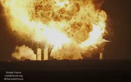 Tên lửa Starship của SpaceX phát nổ trong quá trình thử nghiệm tại Texas