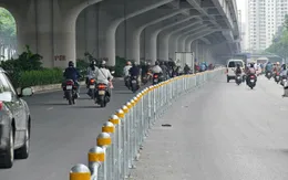 Hà Nội phân làn cứng phương tiện từ 1/7: Đường thông, giao thông bớt "lộn xộn"
