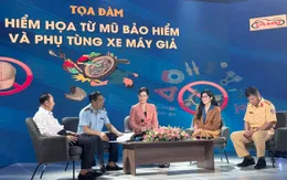 Phụ tùng nón bảo hiểm giả nỗi đau thật