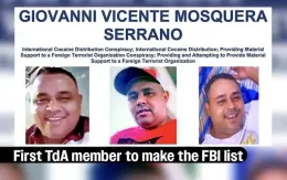 Mỹ treo thưởng 3 triệu USD truy nã thủ lĩnh băng nhóm tội phạm xuyên quốc gia