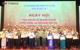 Hà Nội tuyên dương 39 điển hình tiên tiến trong phong trào toàn dân bảo vệ an ninh Tổ quốc