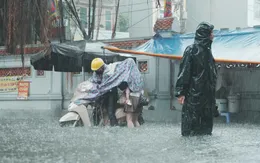 Hà Nội có nơi mưa trên 60 mm, khả năng ngập úng nhiều tuyến phố