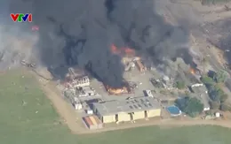 Nổ kho pháo hoa ở California (Mỹ) ngay trên sóng truyền hình trực tiếp