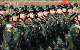 Lực lượng Quân đội - Công an tổng hợp luyện diễu binh cho nhiệm vụ A80