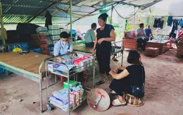 Nghệ An: Cấp tốc thành lập trạm y tế dã chiến tại xã Mỹ Lý sau lũ dữ