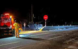 Bắt giam tài xế xe tải gây tai nạn khiến 2 cha con tử vong