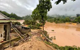 Cảnh tượng tan hoang sau mưa lũ tại vùng cao tỉnh Nghệ An