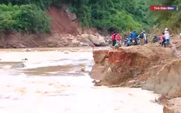 Tiếp cận được xã Mường Luân, Tìa Dình bị cô lập do mưa lũ ở Điện Biên