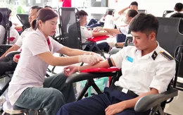 Học viện Hải quân tham gia hiến 520 đơn vị máu tình nguyện năm 2025