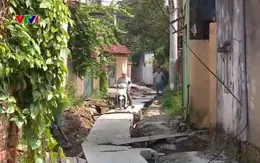 Hà Nội: Đường dân sinh thi công dang dở gây khó khăn cho người dân