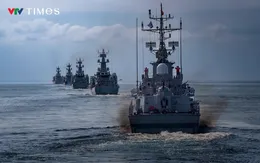 Lực lượng diễu binh trên biển dịp Quốc khánh 2/9 tích cực luyện tập đội hình