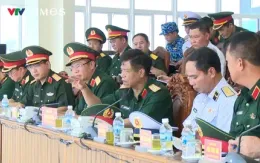 Các lực lượng diễu binh trên biển hợp luyện