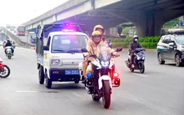 Hà Nội: Công an cấp xã phối hợp tuần tra bảo đảm an toàn giao thông