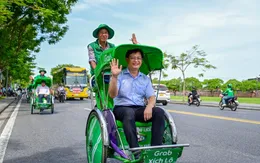 Xích lô công nghệ tại Thành phố Huế