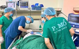 Ca mổ lấy thai cho sản phụ 178kg mắc nhiều bệnh lý nguy hiểm