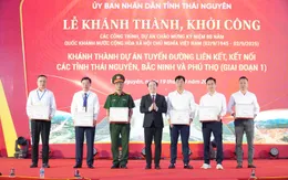 Thái Nguyên: Khánh thành, khởi công 6 công trình quy mô lớn chào mừng 80 năm Quốc khánh