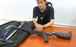 Gia Lai: Tạm giữ hình sự đối tượng tàng trữ trái phép vũ khí quân dụng