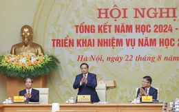 Thủ tướng chủ trì Hội nghị tổng kết năm học 2024-2025, triển khai nhiệm vụ năm học 2025-2026