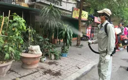 Hà Nội phun hóa chất diệt muỗi, côn trùng tại các địa điểm phục vụ Lễ Kỷ niệm A80