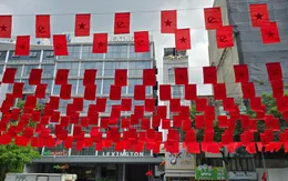 Hà Nội rực rỡ cờ hoa chào đón lễ Quốc khánh 2/9