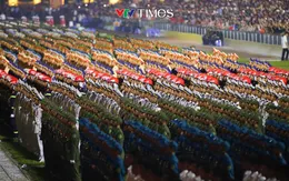 Sống động hình ảnh “trùng trùng quân đi như sóng” trên Quảng trường Ba Đình lịch sử