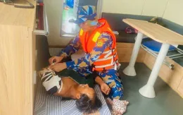 Cứu sống một thuyền viên bị tai nạn lao động trên biển