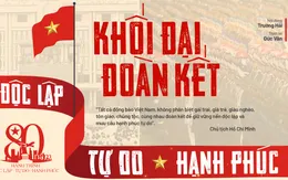 Khối đại đoàn kết “Độc lập - Tự do - Hạnh phúc”