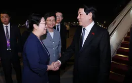 Chủ tịch nước Lương Cường đến Bắc Kinh (Trung Quốc) dự Lễ kỷ niệm 80 năm chiến thắng phát xít