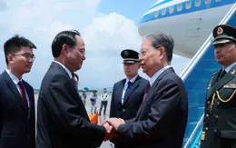 Ủy viên trưởng Nhân đại toàn quốc Trung Quốc Triệu Lạc Tế kết thúc chuyến thăm chính thức Việt Nam