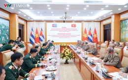 Đại tướng Phan Văn Giang hội đàm với Bộ trưởng Bộ các Lực lượng vũ trang cách mạng Cuba