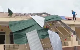 Trường học ngổn ngang sau bão, thầy trò dồn sức chuẩn bị cho ngày khai giảng