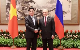 Chủ tịch nước Lương Cường hội kiến Tổng thống Nga Vladimir Putin