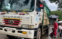 Va chạm xe thu gom rác trong trường, một học sinh tử vong