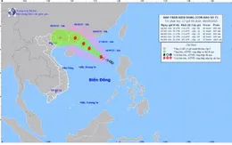 Tối và đêm 6/9, áp thấp nhiệt đới sẽ mạnh lên thành bão