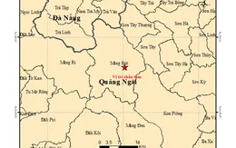 Động đất 4,5 độ tại Măng Bút, Quảng Ngãi