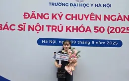 Nữ thủ khoa kép của Đại học Y Hà Nội chọn chuyên ngành nội trú nào?