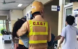 Cảnh sát giao thông cứu sống bệnh nhân trong tình huống nguy kịch
