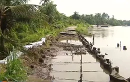 Vỡ đê đe dọa cuộc sống và sinh kế người dân