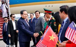 Chủ tịch Quốc hội Trần Thanh Mẫn bắt đầu tham dự Đại hội đồng AIPA-46 và thăm chính thức Malaysia