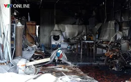 Hiện trường vụ cháy làm 4 người tử vong ở Thường Tín (Hà Nội)