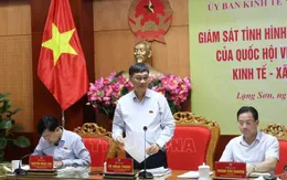 Giám sát kết quả thực hiện các nghị quyết của Quốc hội tại Lạng Sơn