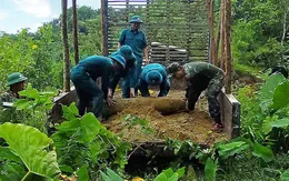 Nghệ An: Hủy nổ thành công quả bom hơn 220kg còn nguyên kíp nổ