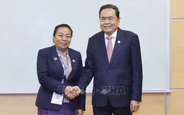 Chủ tịch Quốc hội Trần Thanh Mẫn gặp Phó Chủ tịch Quốc hội Lào