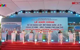 Khởi công dự án nâng cấp, mở rộng Quốc lộ 91