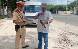 Đồng Nai: Xử phạt nhiều trường hợp dừng, đỗ xe sai quy định trên Quốc lộ 13