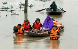 Bão số 10: Ninh Bình đề phòng lũ trên các sông lên mức báo động