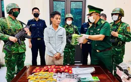 Bắt đối tượng vận chuyển 14 kg ma túy qua biên giới Hà Tĩnh